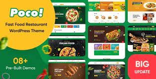 Poco v2.1.1 – Fast Food Restaurant WordPress Theme