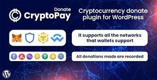 CryptoPay Donate v1.3.1 – Cryptocurrency donate plugin for WordPress