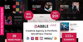 Dabble v1.6 – Creative Agency & Portfolio WordPress Theme