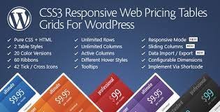 CSS3 Responsive Web Pricing Tables Grids v11.5