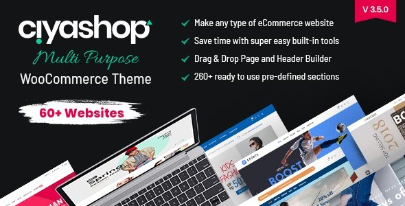 CiyaShop v4.12.2 – Responsive Multi-Purpose Theme